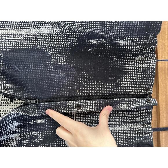 Akris Punto Italian Fabric Cropped Zip Up Jacket Navy Blue Women’s size 8 - Picture 4 of 12